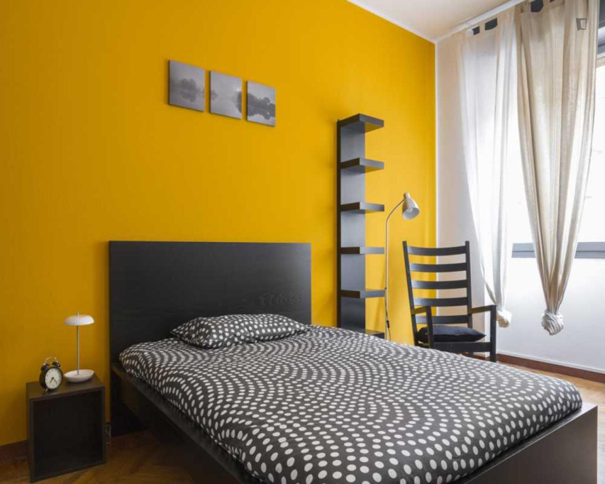 Luminous double bedroom in Ponte Seveso - Milan - chambre - ImmoJeune