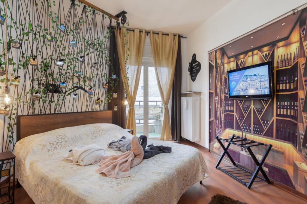 Wonderful ensuite bedroom with Balcony in Trieste - Trieste - chambre - ImmoJeune