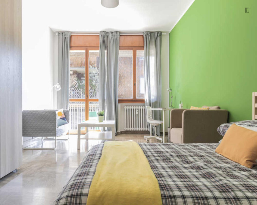 Confy Double Bedroom in Quartiere 2 Nord - Padova - chambre - ImmoJeune