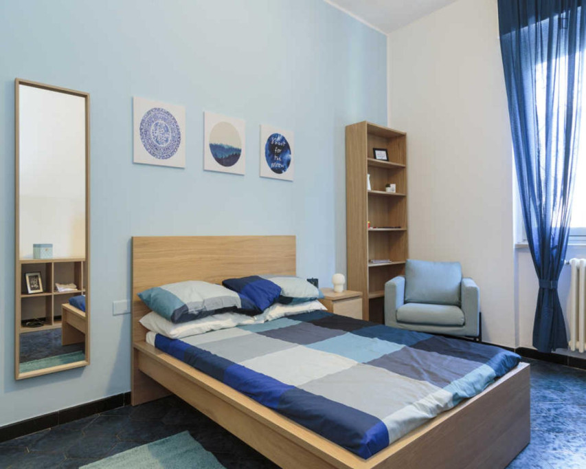 Charming double bedroom near the Milano Certosa Railway Station - Milan - chambre - ImmoJeune