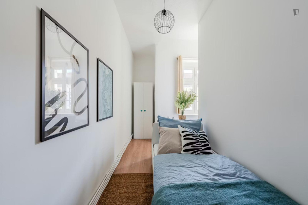 Tasteful single bedroom in Johannisthal - Berlin - chambre - ImmoJeune