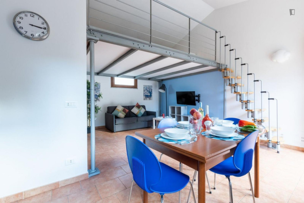 Very bright lofted studio in Pisa - Pisa - chambre - ImmoJeune