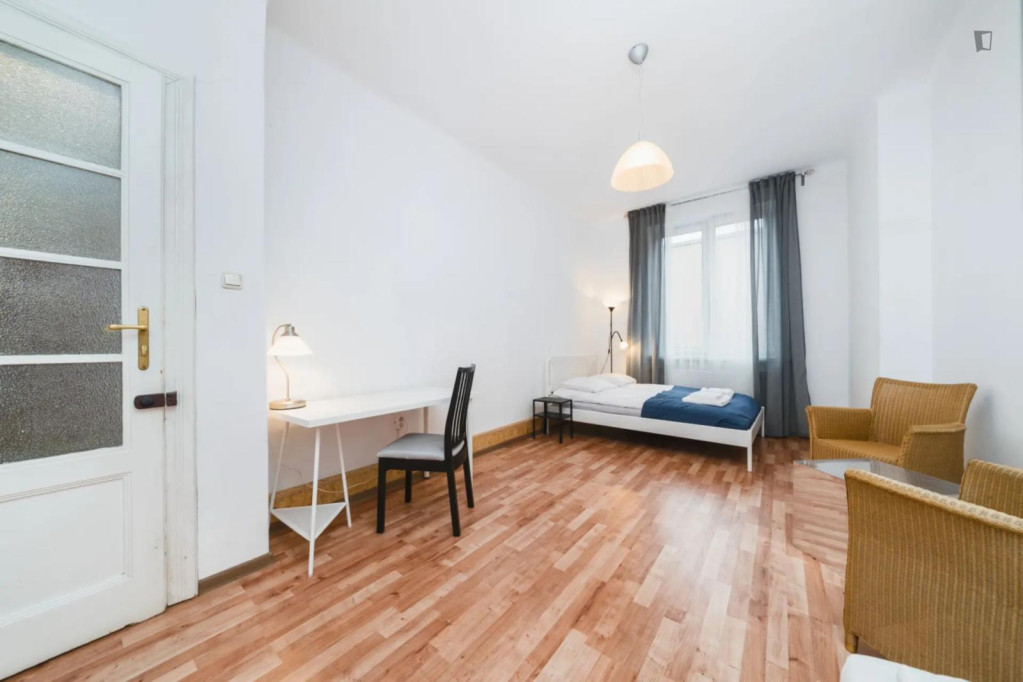 Big twin bedroom in Kazimierz - Krakow - chambre - ImmoJeune