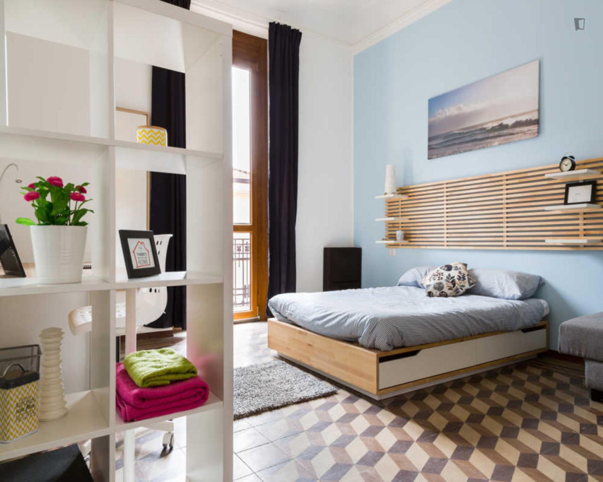 Bright double bedroom - Milan - chambre - ImmoJeune