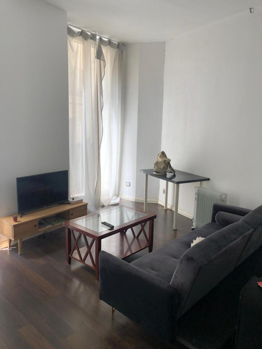 Cozy studio with balcony close to Gran Vía metro station - Madrid - chambre - ImmoJeune