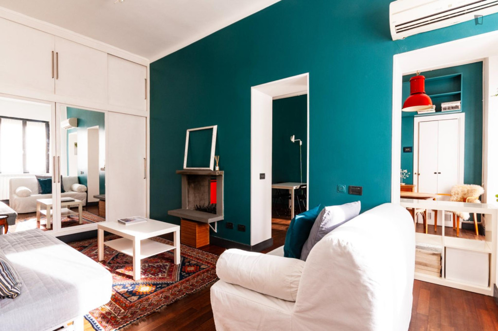 Very modern 1 bedroom apartment in Navigli - Milan - chambre - ImmoJeune