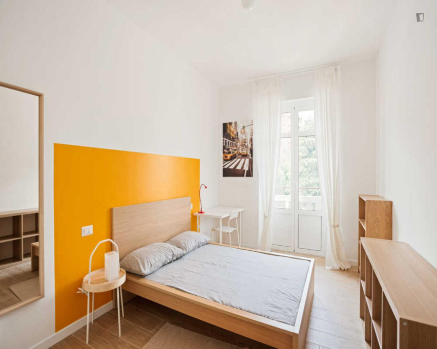 Pleasant double bedroom near Primaticcio M1 metro station - Milan - chambre - ImmoJeune