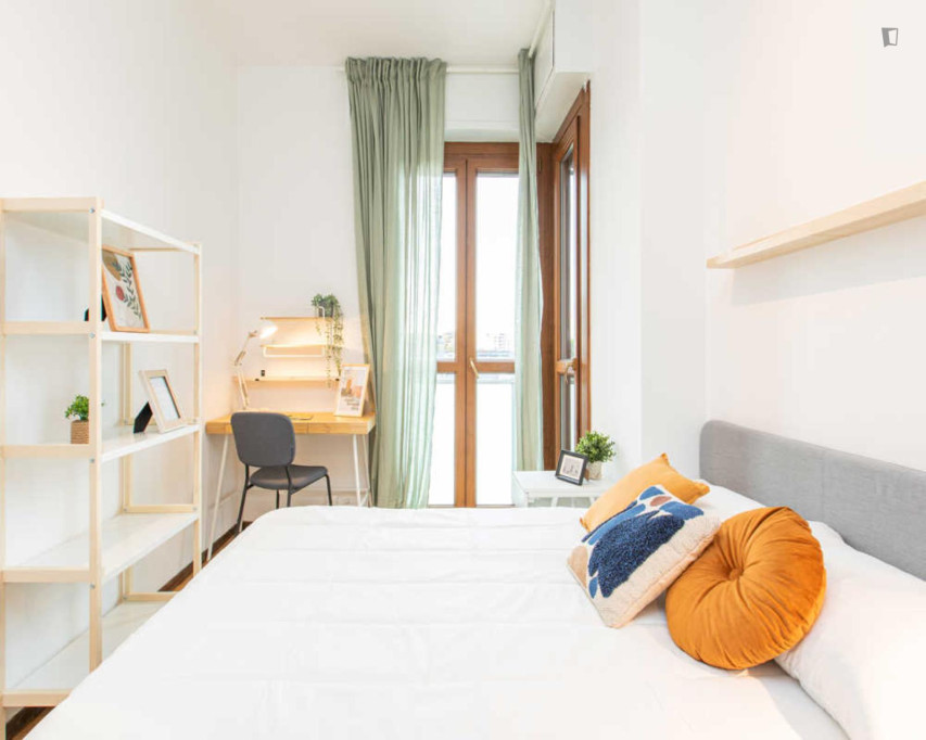 Cosy double bedroom near Milano Centrale - Milan - chambre - ImmoJeune
