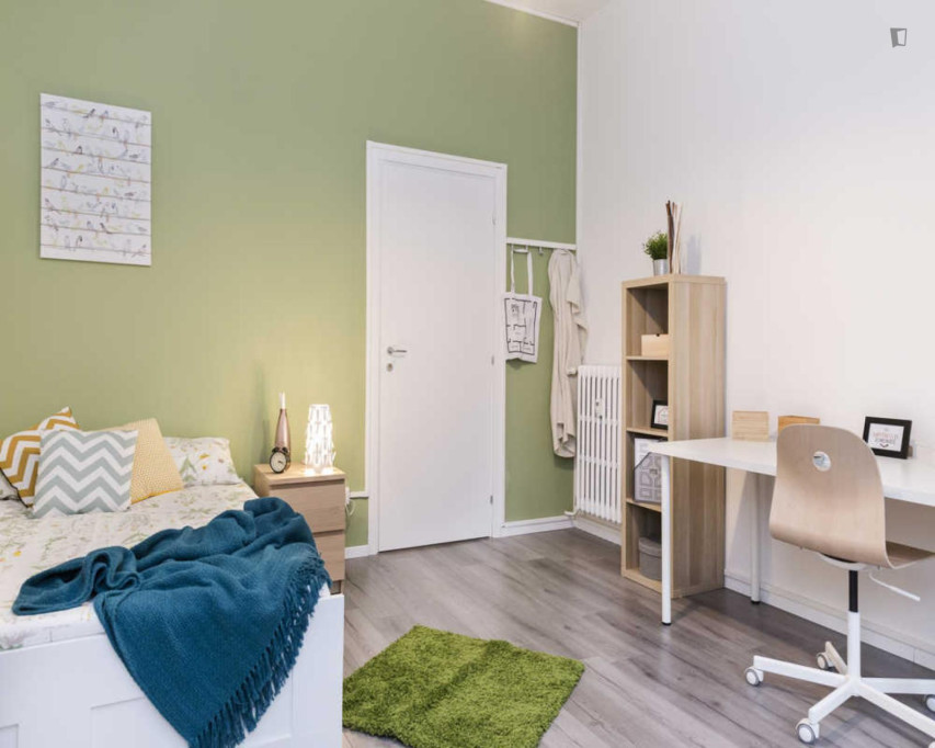 Cosy single bedroom near the Stazione Centrale - Milan - chambre - ImmoJeune
