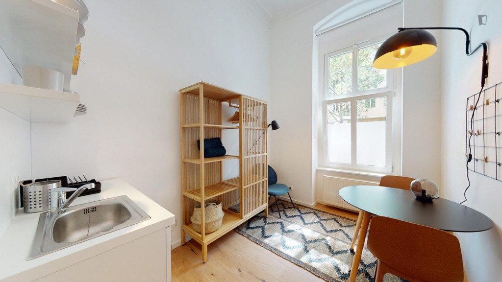 Welcoming single ensuite bedroom with kitchenette, in Prenzlauer Berg - Berlin - chambre - ImmoJeune