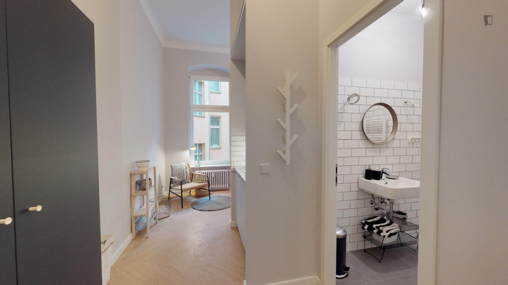 Very lovely studio near Rosenthaler Platz metro station - Berlin - chambre - ImmoJeune