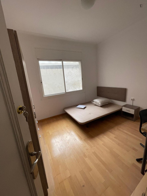 Double Bedroom in a 6-bedroom apartment in Sarrià - Sant Gervasi - Barcelone - chambre - ImmoJeune