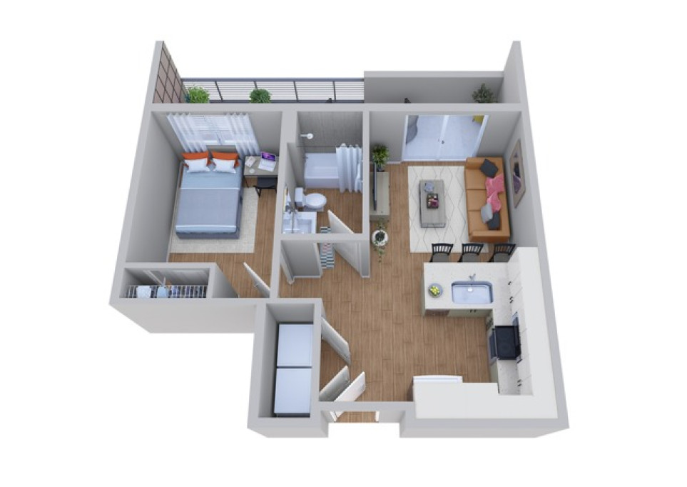Noble 2500 | Student Housing - Austin - chambre - ImmoJeune