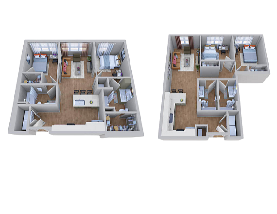 Noble 2500 | Student Housing - Austin - chambre - ImmoJeune