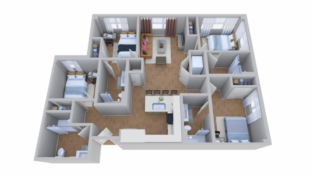 Noble 2500 | Student Housing - Austin - chambre - ImmoJeune