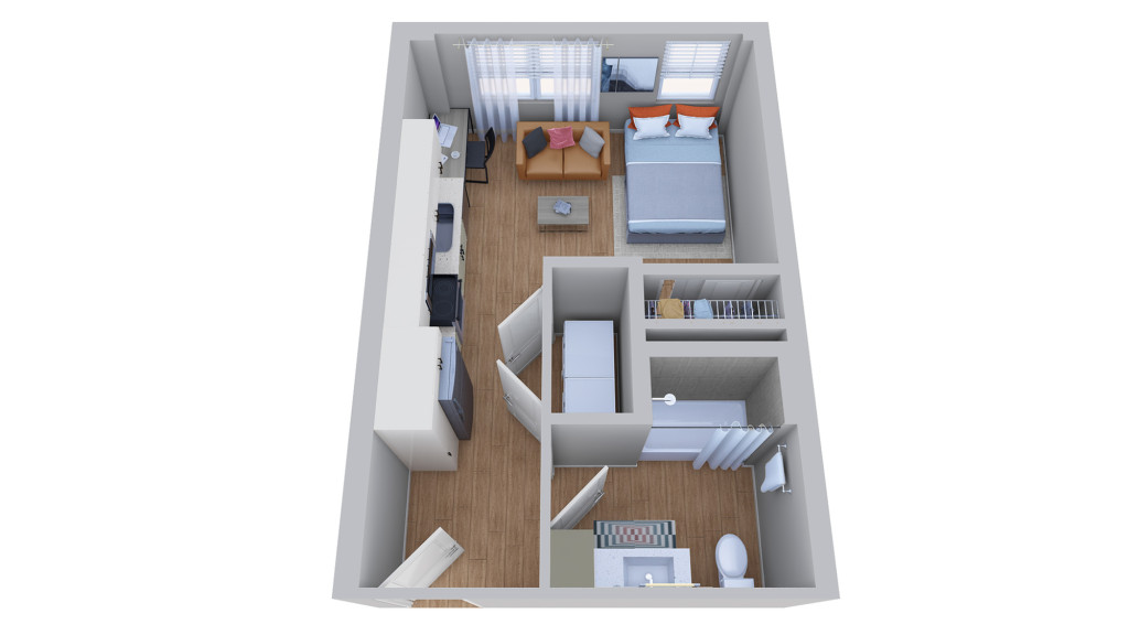 Noble 2500 | Student Housing - Austin - chambre - ImmoJeune