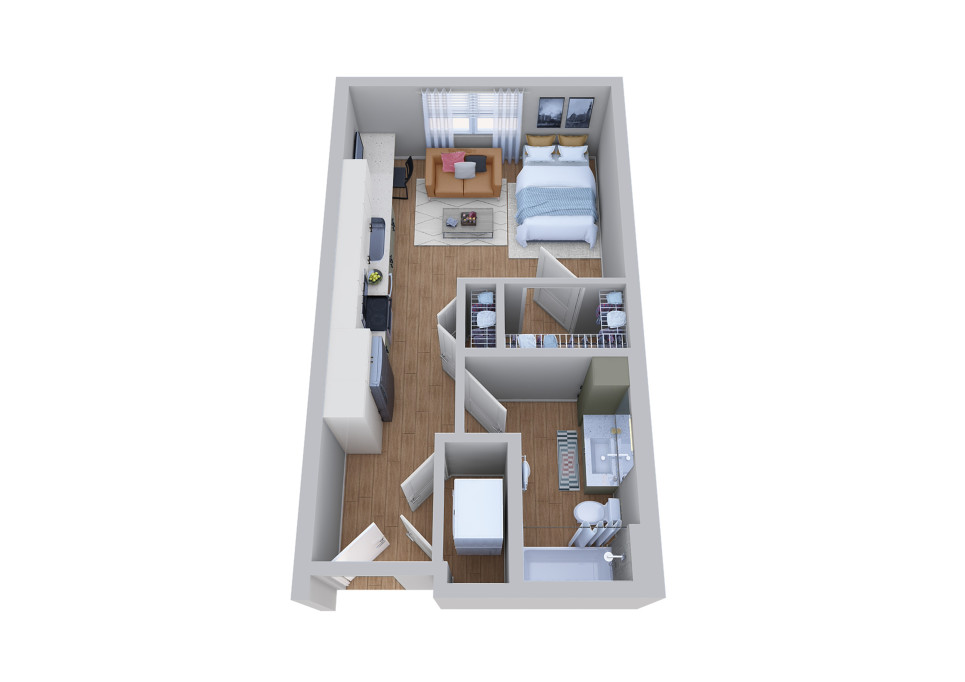 Noble 2500 | Student Housing - Austin - chambre - ImmoJeune