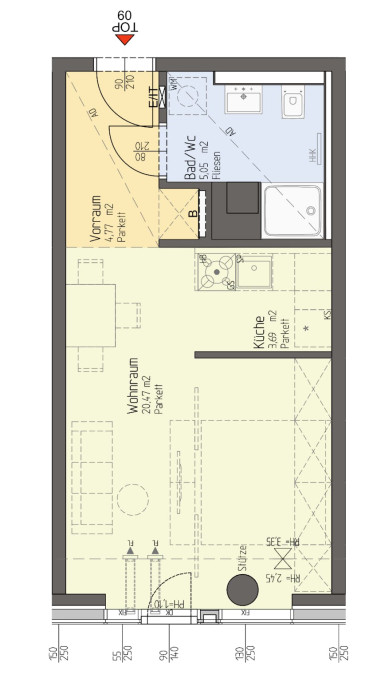 Wehlistraße, Vienna - Vienna - chambre - ImmoJeune