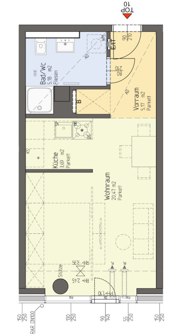Wehlistraße, Vienna - Vienna - chambre - ImmoJeune