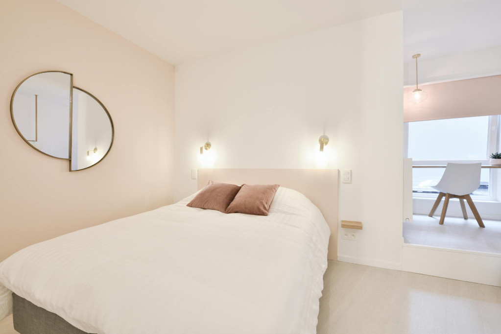 Rue de Flandre, Brussels - Bruxelles - chambre - ImmoJeune