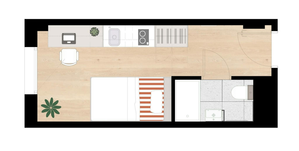 Avinguda del Port, Valencia - Valence - chambre - ImmoJeune