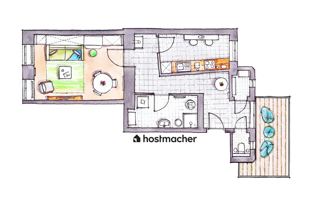 Theresiengasse, Vienna - Vienna - chambre - ImmoJeune