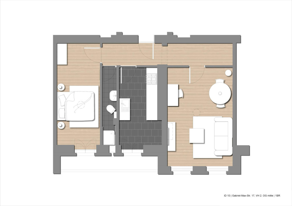 Gabriel-Max-Straße, Berlin - Berlin - chambre - ImmoJeune