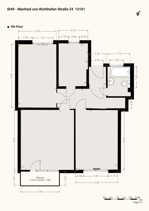Manfred-von-Richthofen-Straße, Berlin - Berlin - chambre - ImmoJeune