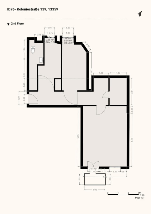 Koloniestraße, Berlin - Berlin - chambre - ImmoJeune