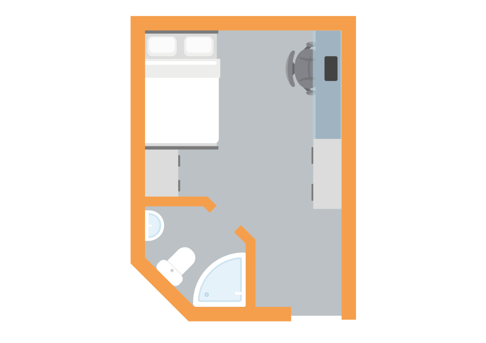 Oxney House and Gardens - Manchester - chambre - ImmoJeune