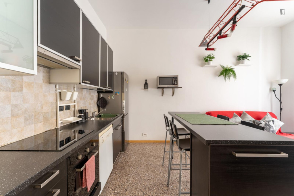 2-bedroom apartment, with outdoor area - Rome - chambre - ImmoJeune