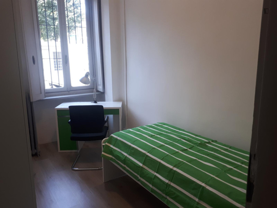 Welcoming Single Bedroom in a Shared Apartment in Turin - Turin - chambre - ImmoJeune