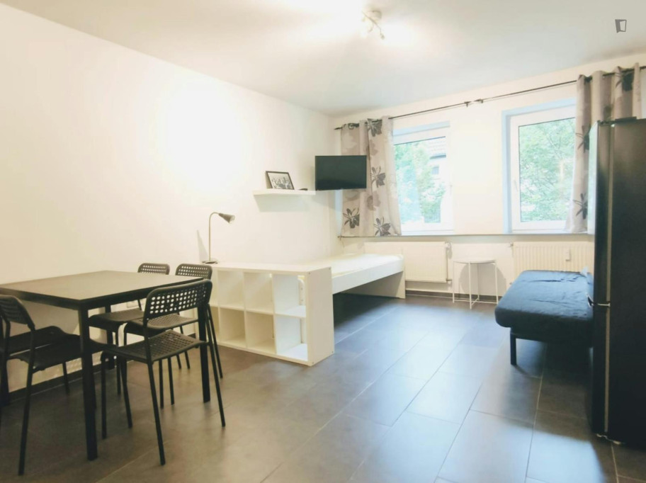 1-Bedroom apartment in the Kaiserbrunnen neighbourhood - Dortmund - chambre - ImmoJeune