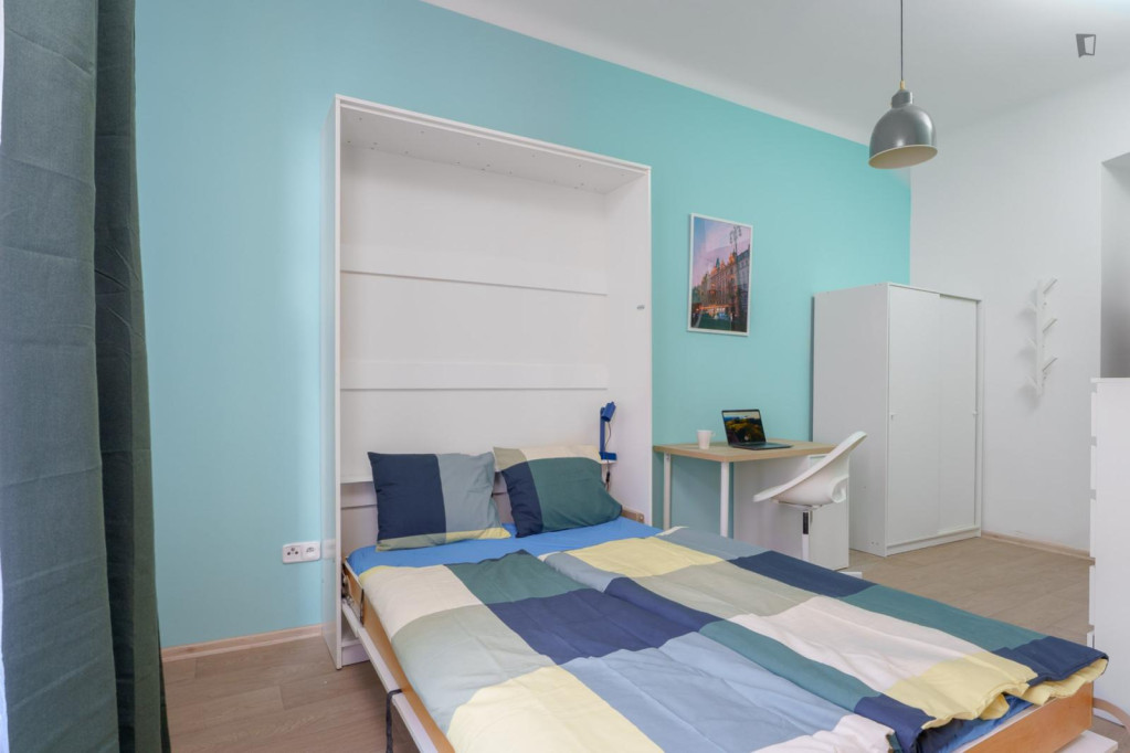 Amazing studio near the Vršovice train station - Prague - chambre - ImmoJeune
