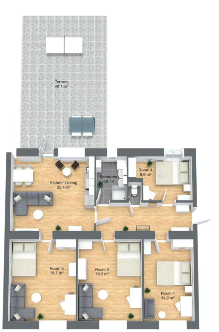 Lazarettgasse, Graz - Graz - chambre - ImmoJeune