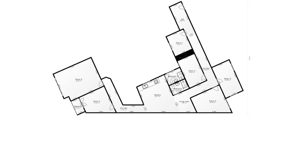 Calle de Ríos Rosas, Madrid - Madrid - chambre - ImmoJeune