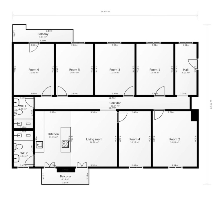 Calle de San Germán, Madrid - Madrid - chambre - ImmoJeune