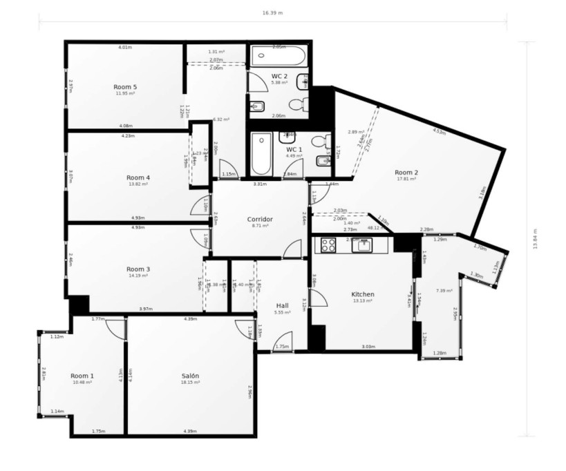 Calle de las Naves, Madrid - Madrid - chambre - ImmoJeune