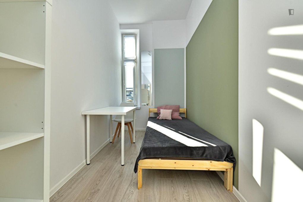 Lovely single bedroom in Old Polesie - Lodz - chambre - ImmoJeune