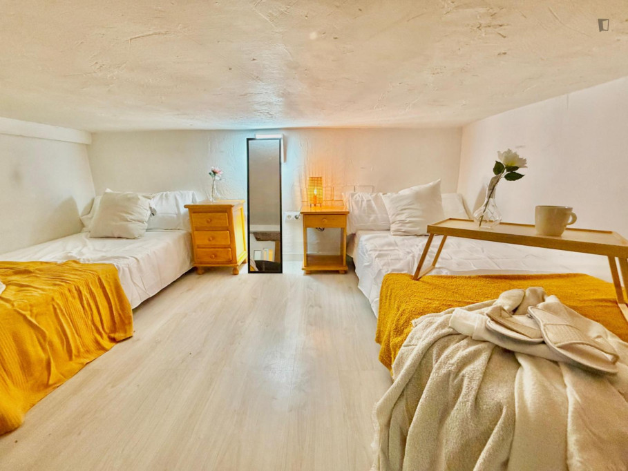 Twin bedroom in Chueca - Madrid - chambre - ImmoJeune