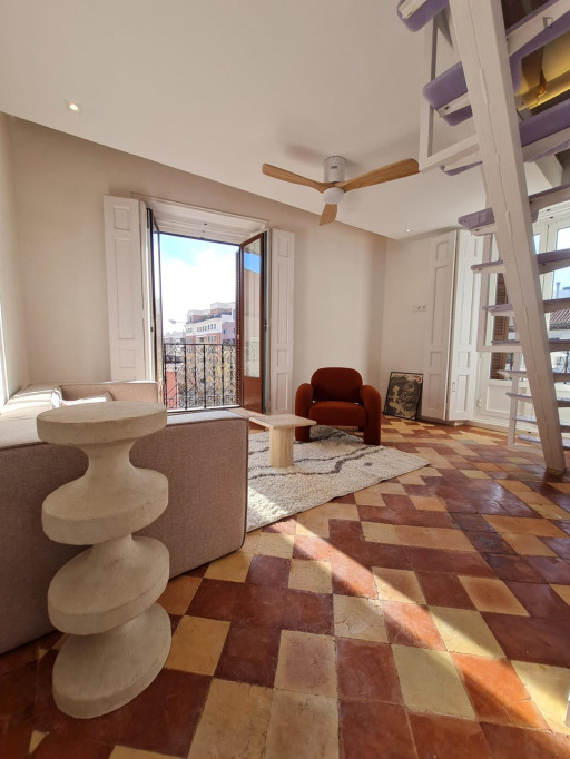 Stylish Two-Level Loft in Chamberí - Madrid - chambre - ImmoJeune
