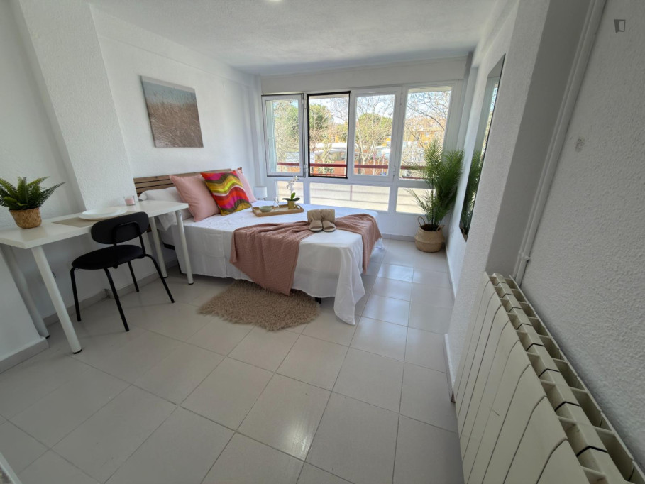 Ample single bedroom in the Arcos neighbourhood - Madrid - chambre - ImmoJeune
