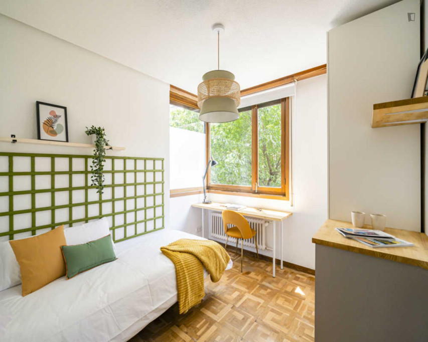 Bright single bedroom near the Diego de León metro station - Madrid - chambre - ImmoJeune
