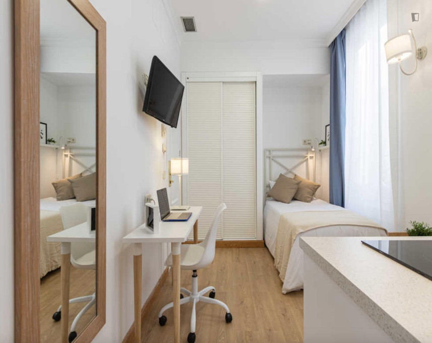 Excellent single ensuite bedroom in Chueca - Madrid - chambre - ImmoJeune