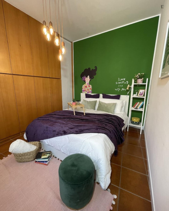 Beautiful 1-bedroom apartment in the Solari area - Milan - chambre - ImmoJeune