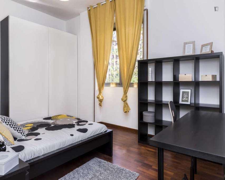 Inviting single bedroom in Washington - Milan - chambre - ImmoJeune