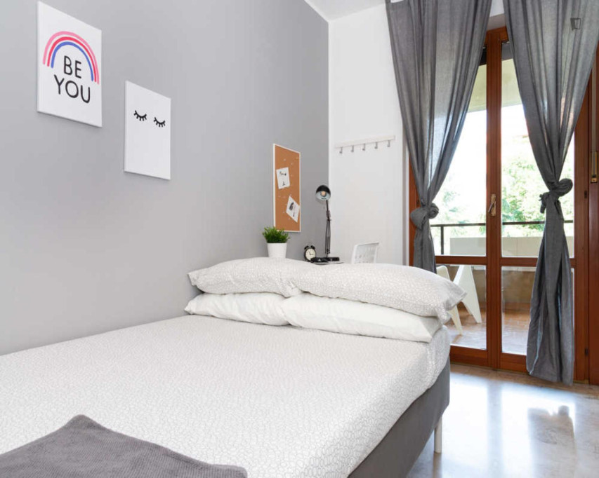 Very neat double bedroom in Gratosoglio - Milan - chambre - ImmoJeune