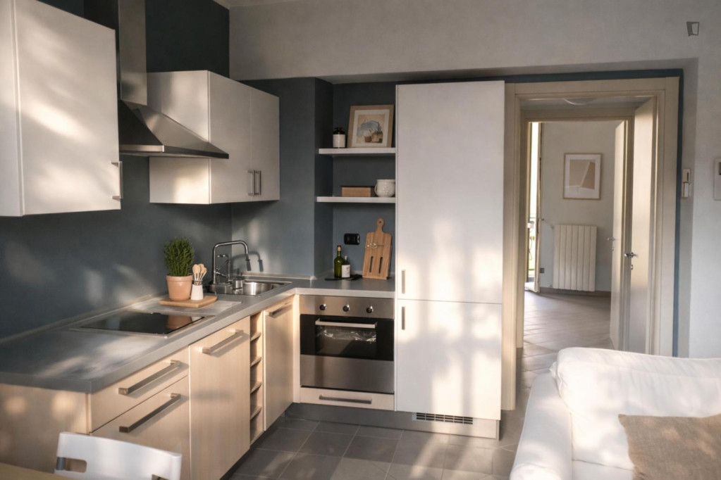 Comfortable 1-bedroom apartment with outdoor area in Niguarda - Milan - chambre - ImmoJeune