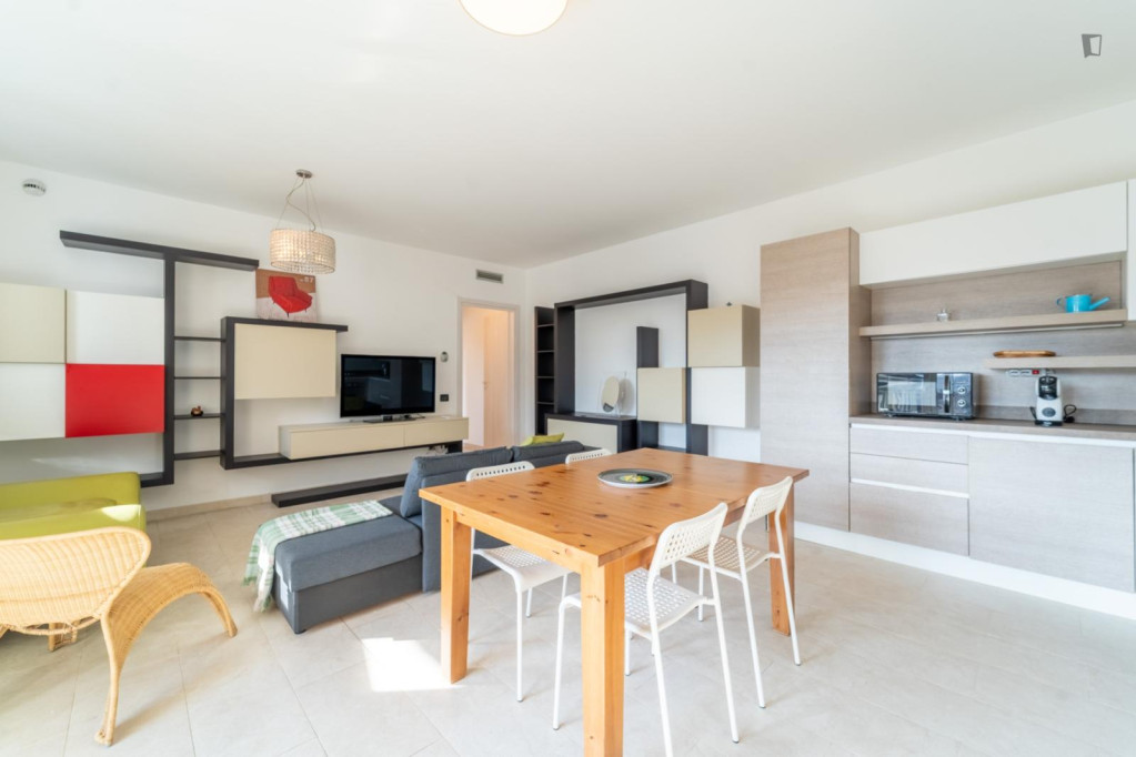 Sunny 1-bedroom flat in Bicocca - Milan - chambre - ImmoJeune