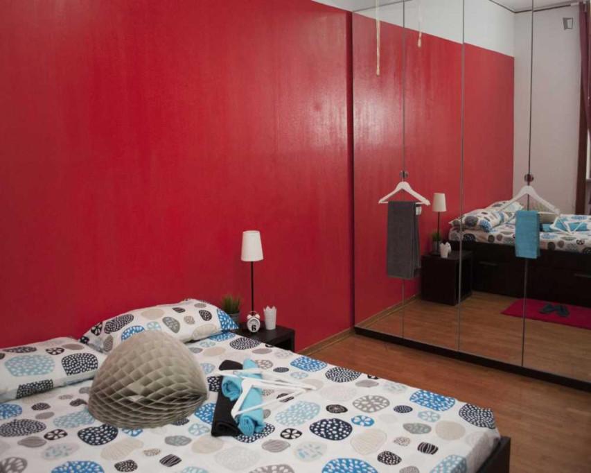 Neat double bedroom near Giardino Fausto e Iaio - Milan - chambre - ImmoJeune